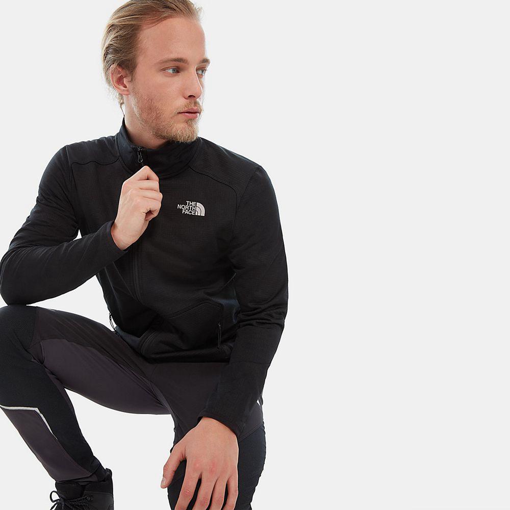 The North Face Quest Ανδρικα Μπουφάν Fleece - Μαυρα (FAXQ79851)